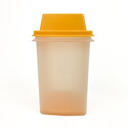 Gul retro Tupperware b�tte s�t
