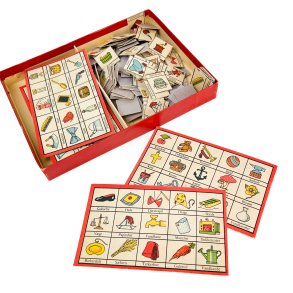 Vintage dansk billedlotteri