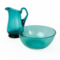  Turkis vintage sukker og fl�de