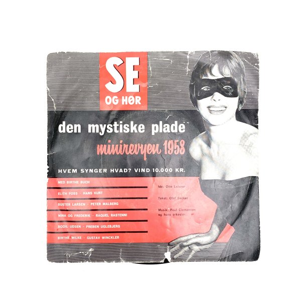 Se og hr - Den mystiske plade 1958 - Vinyl single