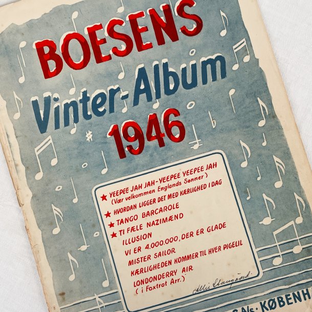 Nodehfte "Boens Vinter-Album 1946"