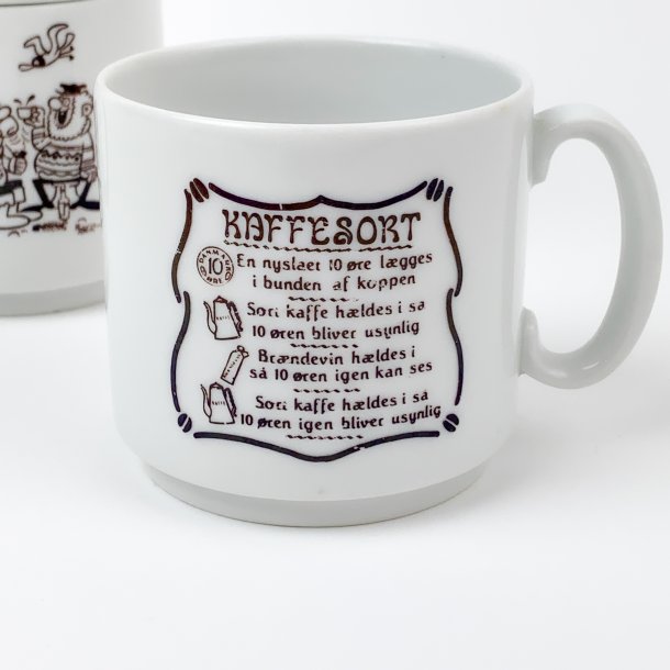 Brandyflasche mit 3 Bechern