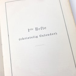 Calender for Aarene fra 601-2200