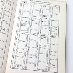 Calender for Aarene fra 601-2200