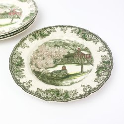 Kuchenteller - The Friendly Village - Johnson Bros