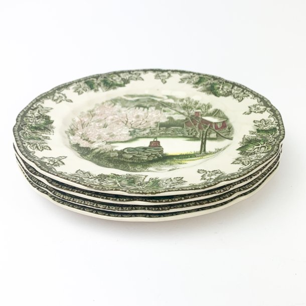 Kuchenteller - The Friendly Village - Johnson Bros