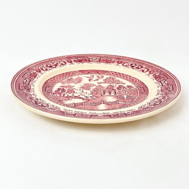 Kuchenteller, Willow von Gustavsberg, Ende des 19. Jahrhunderts