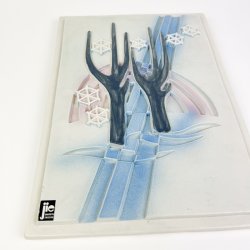 Svensk JIE keramikrelief