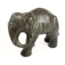 Stor Johgus vintage elefant