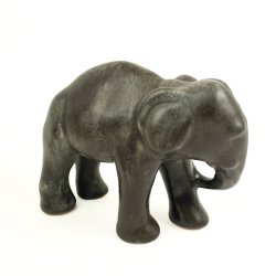 Stor Johgus vintage elefant