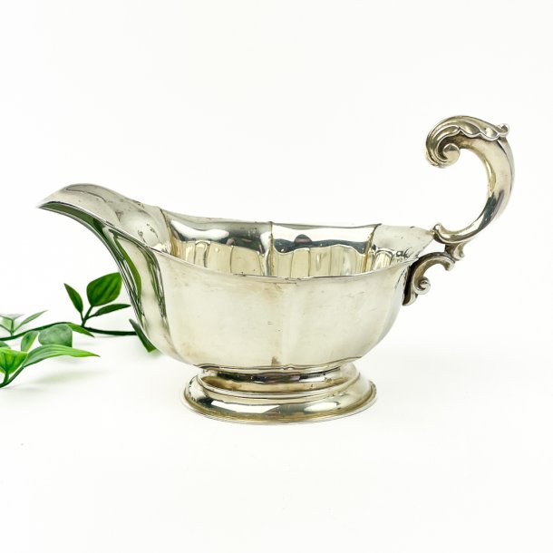 Elegant vintage saucekande i slv