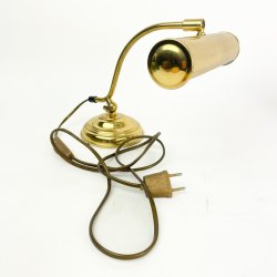 Vintage klaverlampe i messing � Laoni model 601