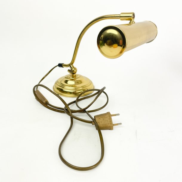 Vintage klaverlampe i messing � Laoni model 601