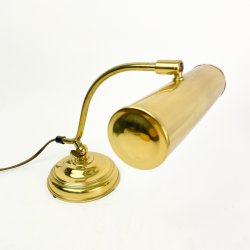 Vintage klaverlampe i messing � Laoni model 601