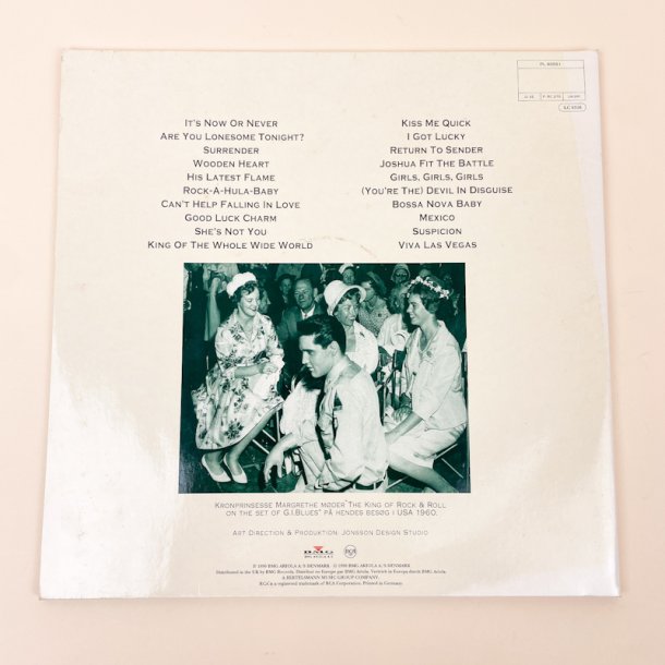 Elvis Presley � Danske Single Hits, 1990
