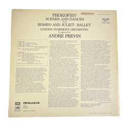 Prokofiev Romeo and Juliet LP