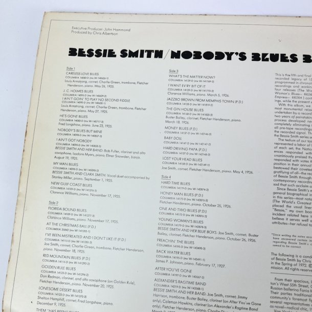 Vintage Bessie Smith LP
