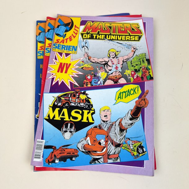 Masters of the Universe retro nr. 1-3