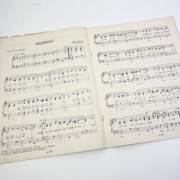 Vintage nodeh�fte "P� opfordring" Nr. 25 