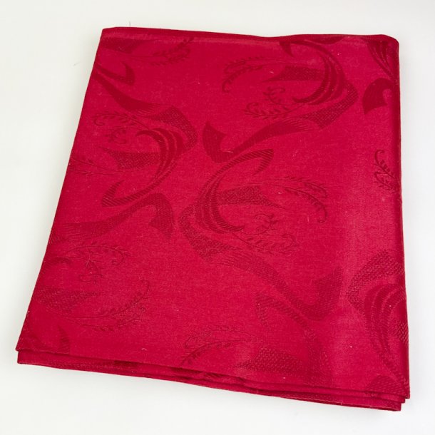 R�d damask retro dug � 240 cm