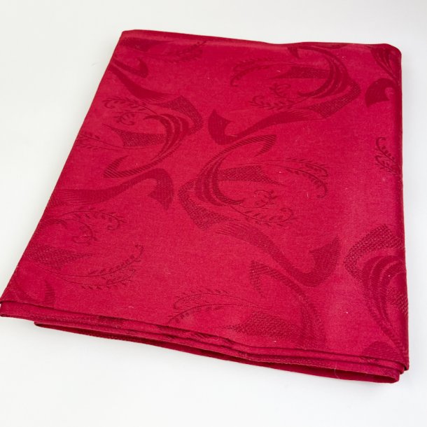 R�d damask retro dug � 240 cm