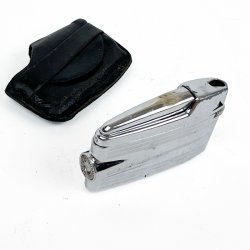 Ronson vintage lighter i l�deretui