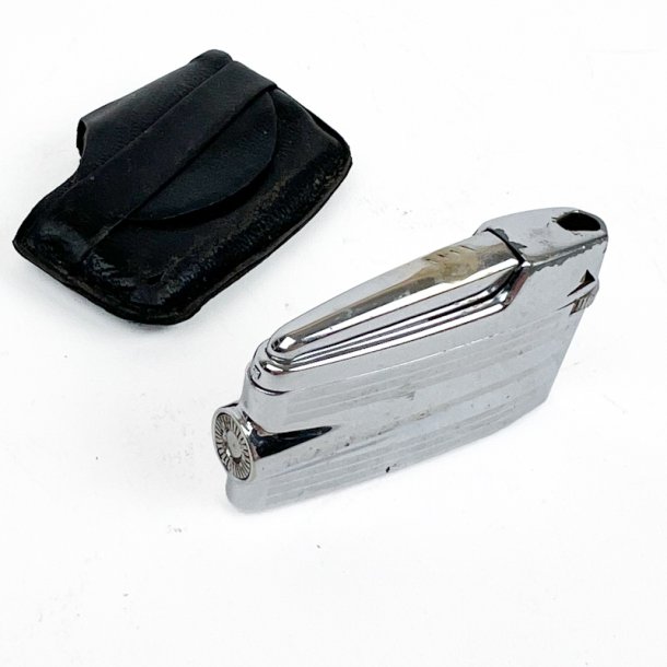 Ronson vintage lighter i l�deretui