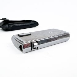 Ronson vintage lighter i l�deretui