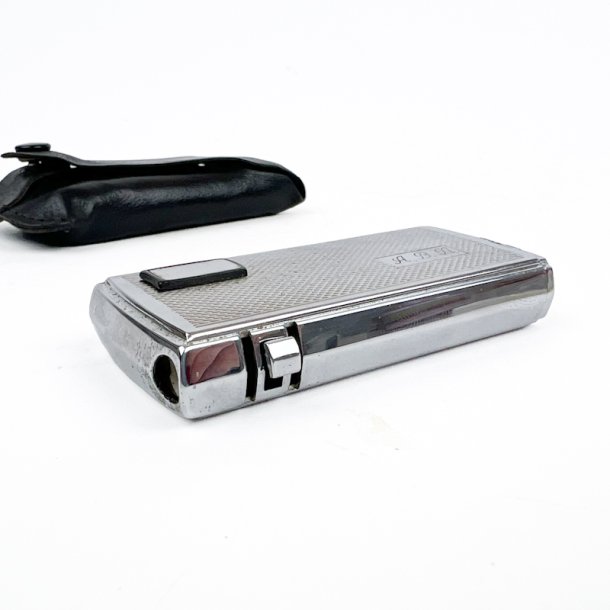 Ronson vintage lighter i l�deretui