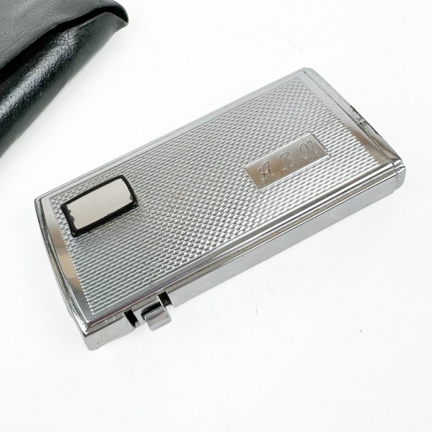 Ronson vintage lighter i l�deretui