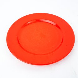 Orange retro Rosti Teller