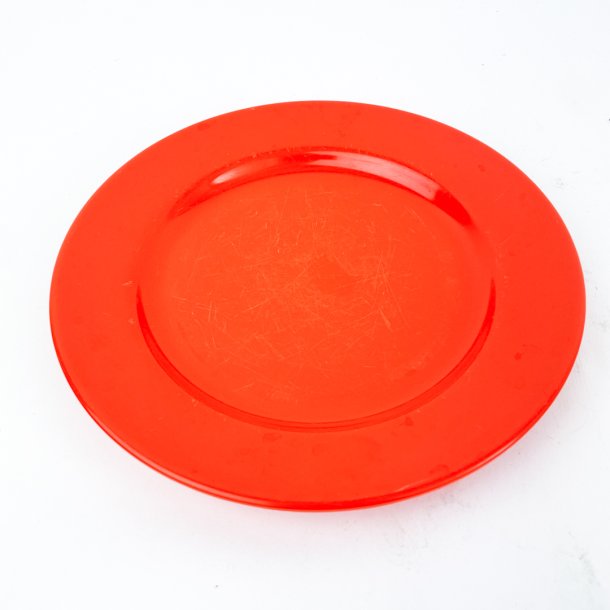 Orange retro Rosti Teller