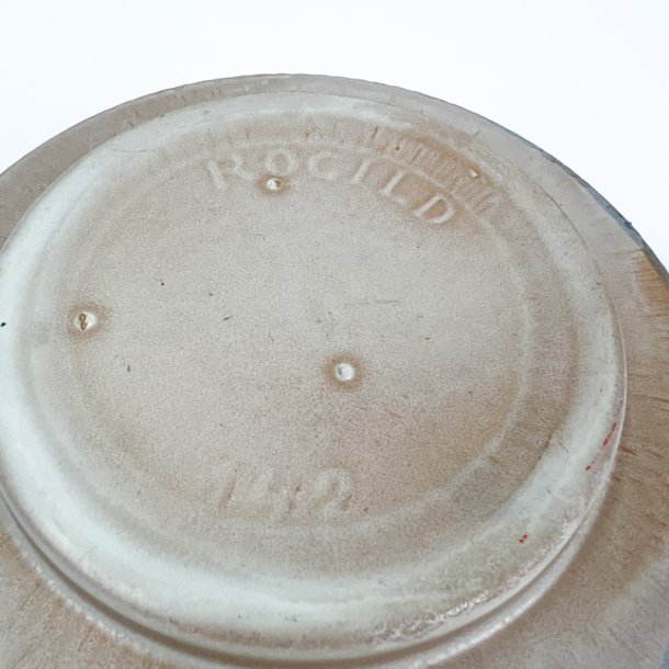 Gul vintage R�gild sk�l