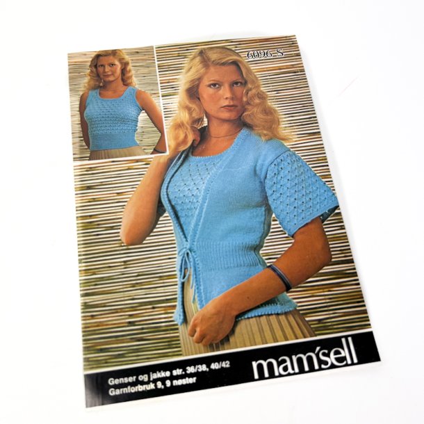 Retro strikkeopskrift mam�sell