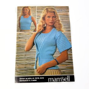 Retro strikkeopskrift mam�sell
