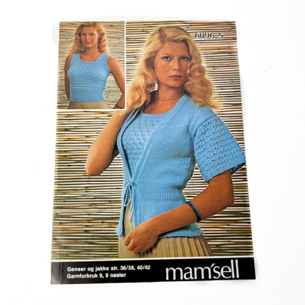 Retro strikkeopskrift mam�sell