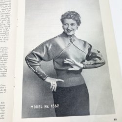 50�er vintage strikkeopskrifter h�fte