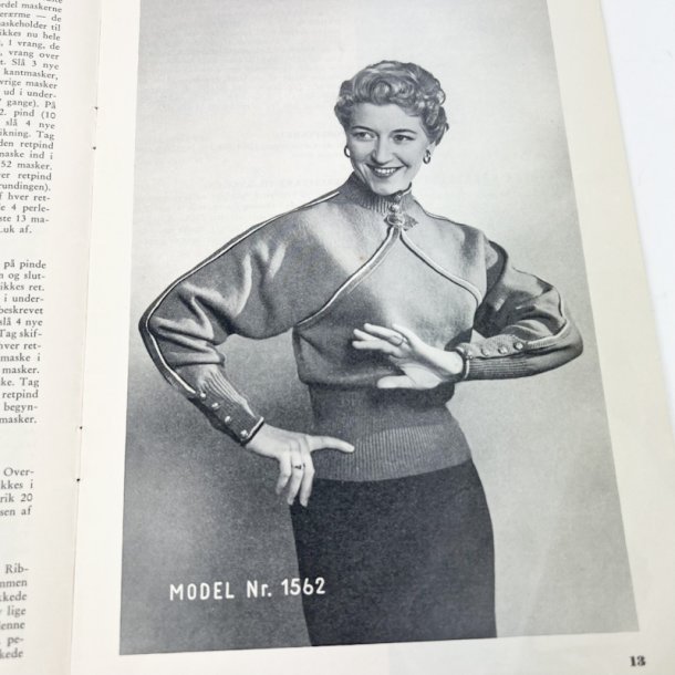 50�er vintage strikkeopskrifter h�fte