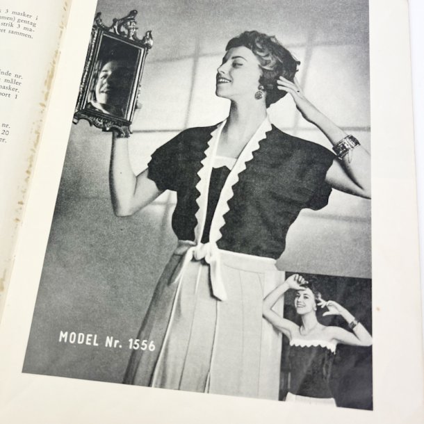 50�er vintage strikkeopskrifter h�fte