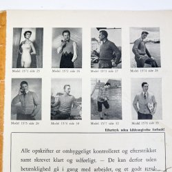 50�er vintage strikkeopskrifter h�fte
