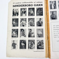 50�er vintage strikkeopskrifter h�fte