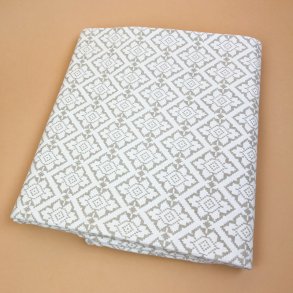 Kraftig beige retro dug � 160 cm