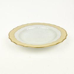 Royal Copenhagen Creme Svejfet middagstallerken