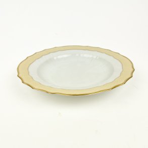 Royal Copenhagen Creme Svejfet middagstallerken