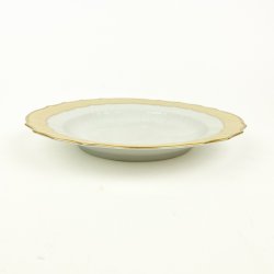 Royal Copenhagen Creme Svejfet middagstallerken