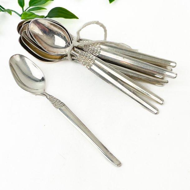 Vintage Teelffel aus Silber  zwlf Stck