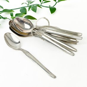 Vintage Teelffel aus Silber  zwlf Stck