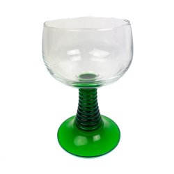 Gr�nt vintage R�mer vinglas