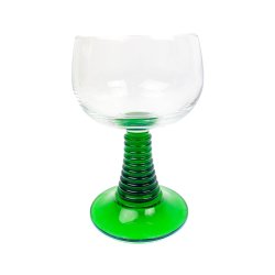 Gr�nt vintage R�mer vinglas