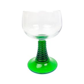 Gr�nt vintage R�mer vinglas